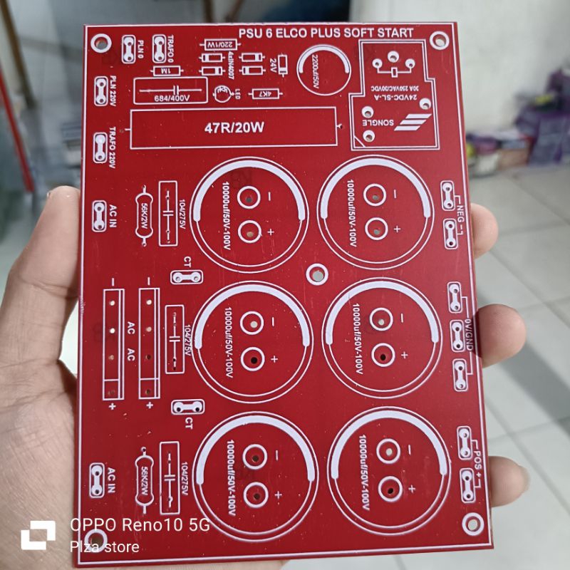 PCB PSU 6 ELKO PLUS SOFTSTART | Shopee Malaysia