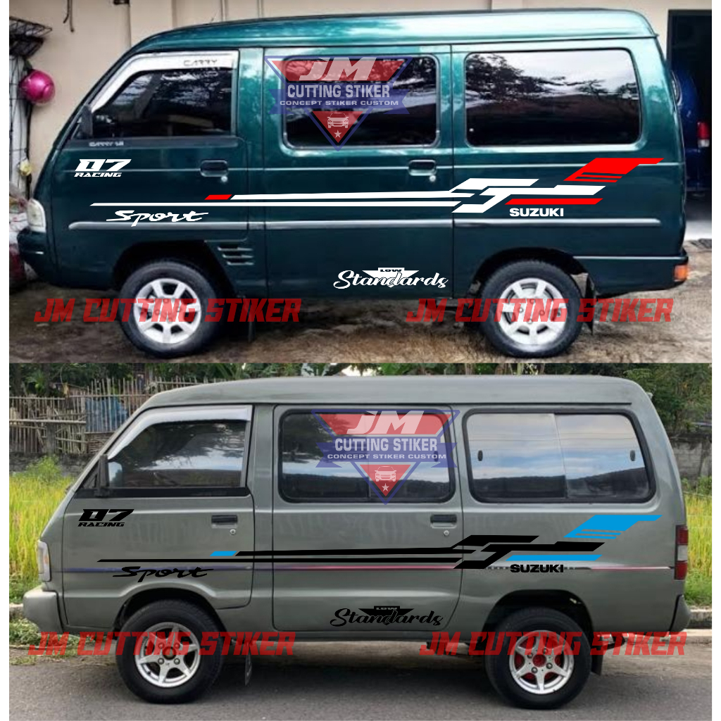 Suzuki carry futura Car cutting Sticker Variation list futura Sticker ...