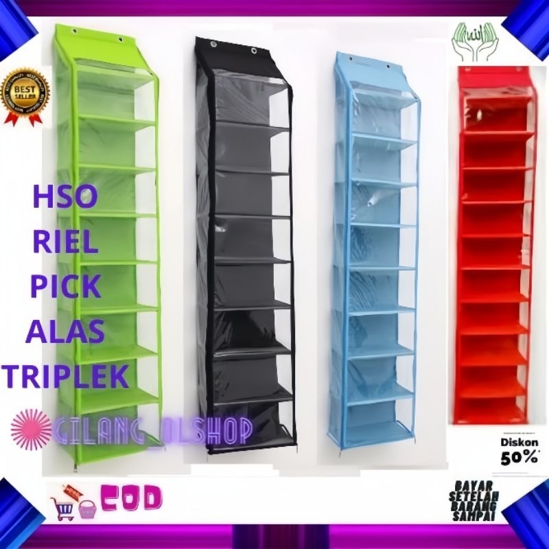 Premium Plain Hanging Shoe Rack Multi-Purpose Shoe Rack | Shopee Malaysia