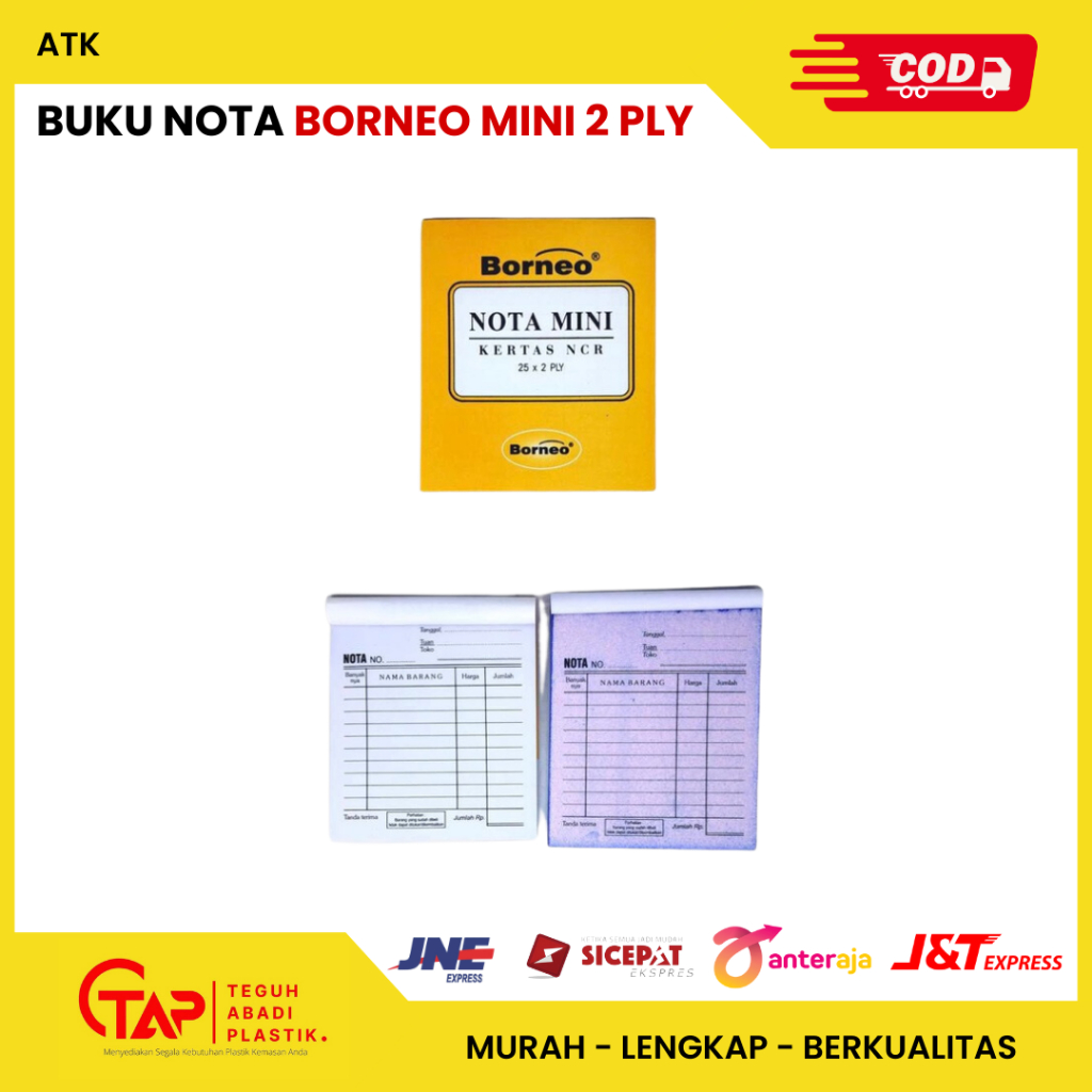 Borneo Mini 2ply Note Book | Shopee Malaysia
