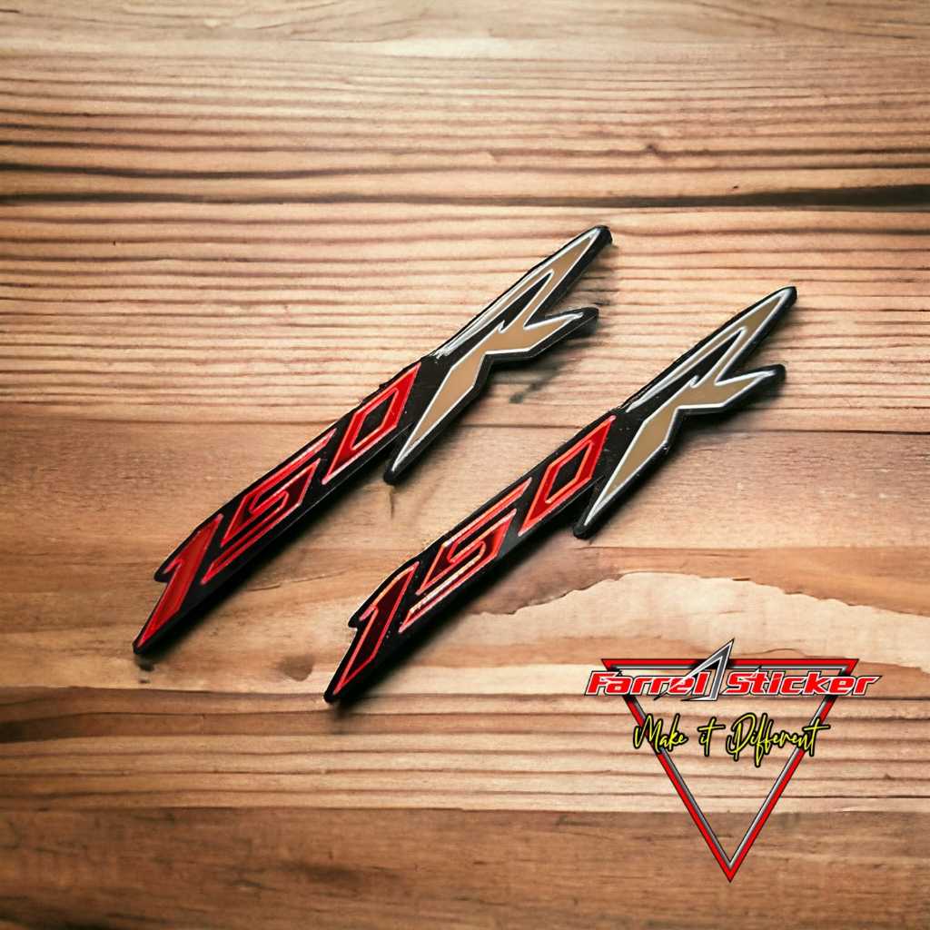 Acrylic Emblem 150R acrylic sticker 150 R sonic CBR | Shopee Malaysia