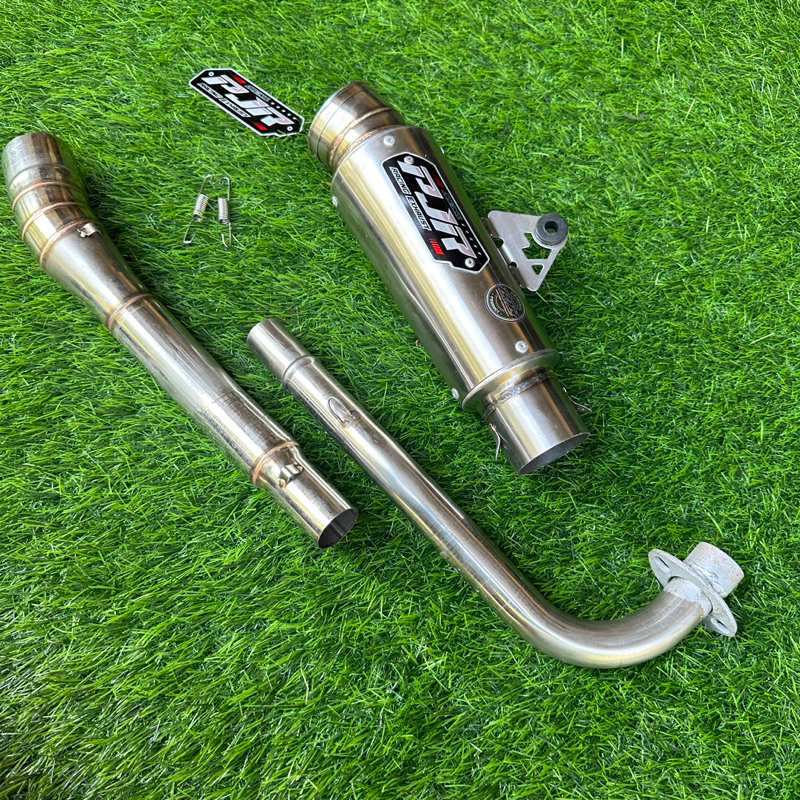 Pjr RACING Exhaust Short Competition FOR ALL Motorcycle Duck VEGA