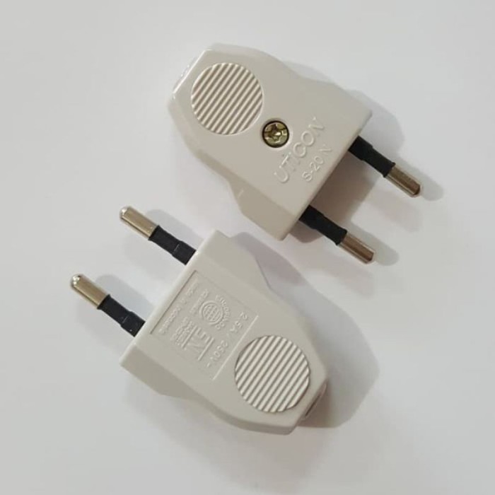 Uticon S-20N Flat Plug / Uticon Flat Plug (PCS) | Shopee Malaysia