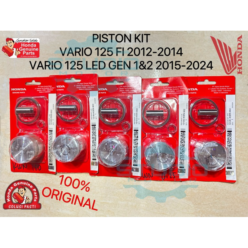 Kwn902 PISTON KIT VARIO TECHNO 125 FI VARIO 125 LED 20122024 OVERSIZE
