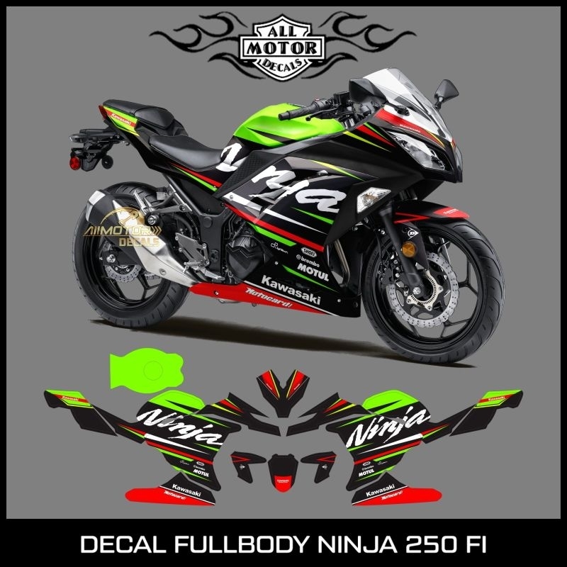 Decal Sticker Fullbody Ninja Fi Old Graphic Ninja Custom Striping