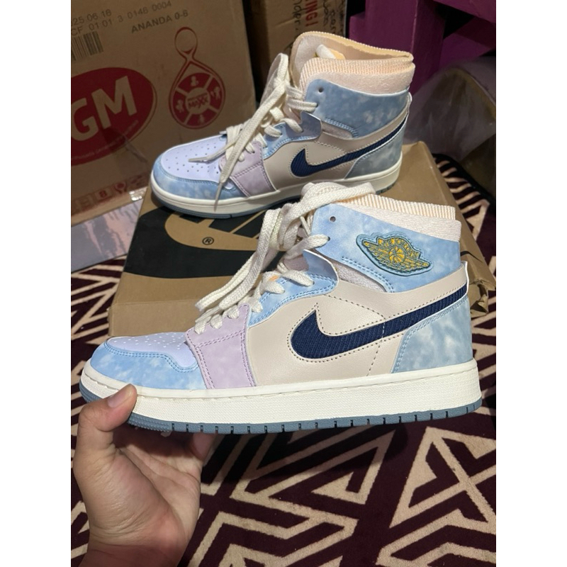 Preloved!! Air Jordan 1 High Zoom Air CMFT Celestine Blue (ORIGINAL ...