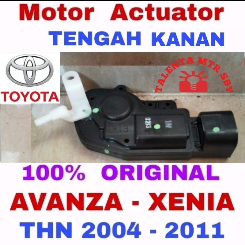 ORIGINAL. RIGHT CENTER DOOR ACTUATOR MOTOR AVANZA XENIA OLD CENTER LOCK ...