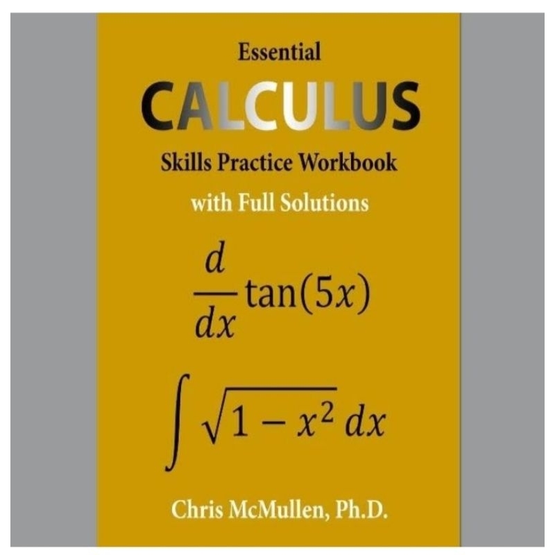 Calculus Skills Essential Book | Shopee Malaysia