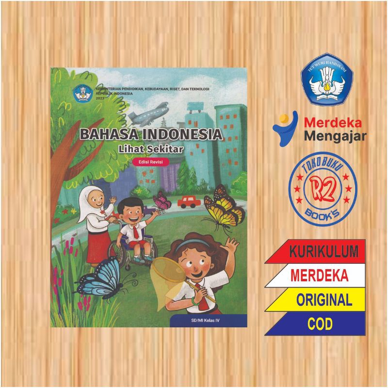 Indonesian Language Book Revised Edition 4th Grade SD/MI merdeka ...