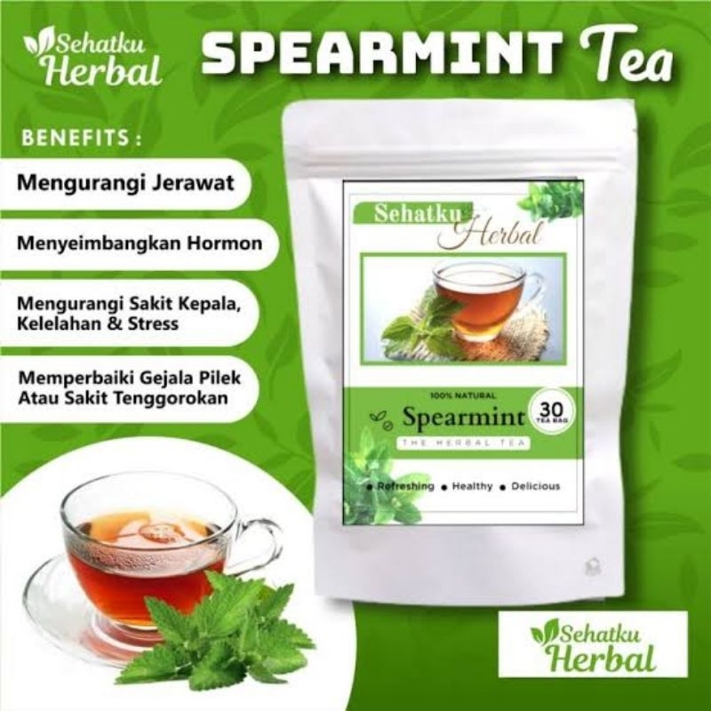 Jsr TEA SPEARMINT FOR ACNE, STRESS AND HORMONES ARE NOT A BALANCED ...
