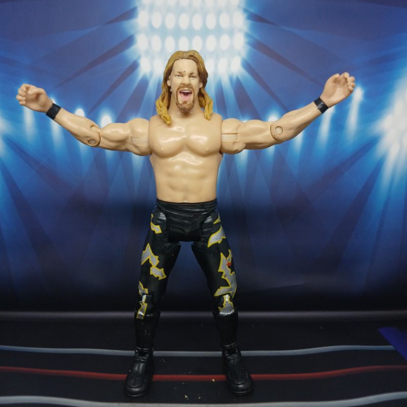 Wwe JAKKS R3 TECH CHRIS JERICHO Y2J BLACK PANTS RARE | Shopee Malaysia