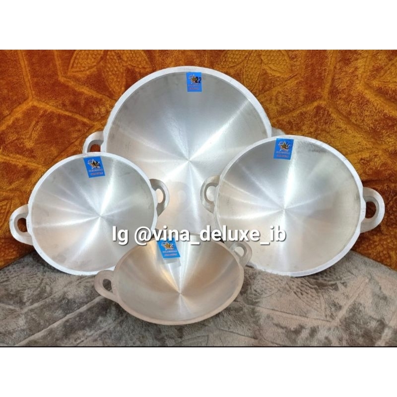 22inch - 32inch Cast Aluminum Cauldron (Medium - jumbo) | Shopee Malaysia