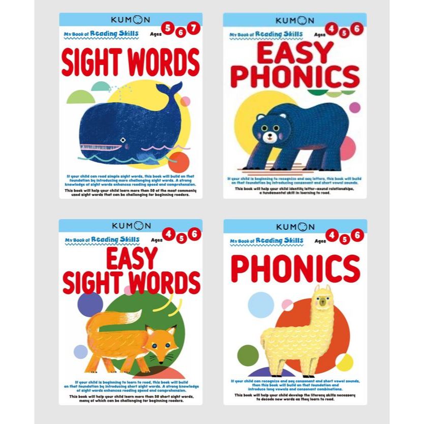 Kumon My Book of Reading Skills Kumon / Kumon Activity Book | Shopee ...