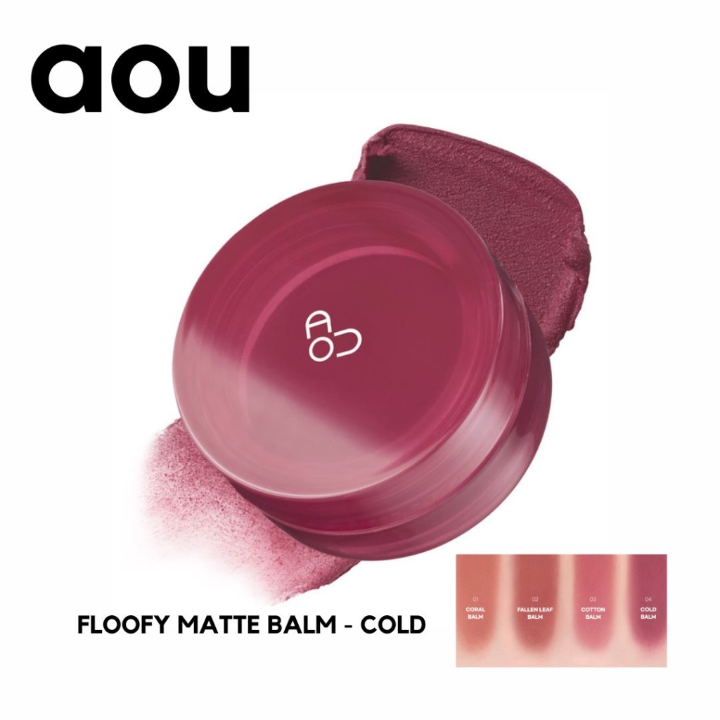 Aou Floofy Matte Balm Matte Lip Tint Shopee Malaysia