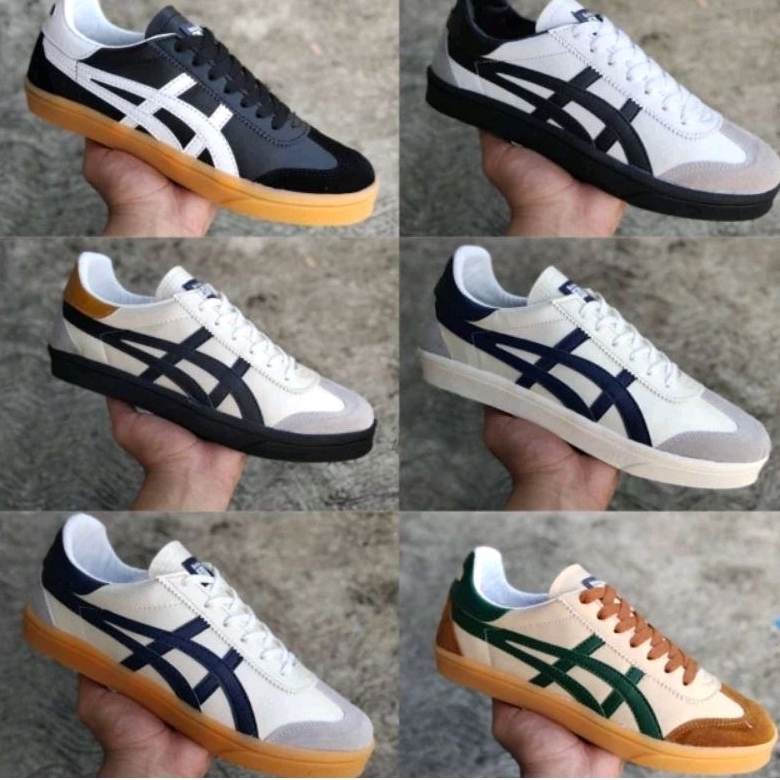 Men's Casual Shoes Asics Onitsuka Token Tiger Strap Sole gum | Shopee ...