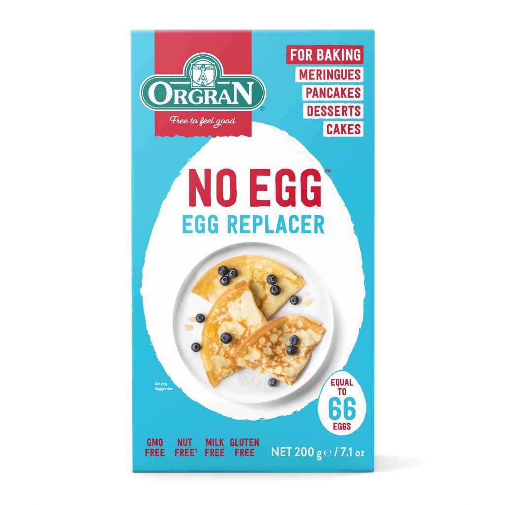 Orgran Gluten Free No Egg Replacer 200g / Vegan Baking Flour / Vegan ...