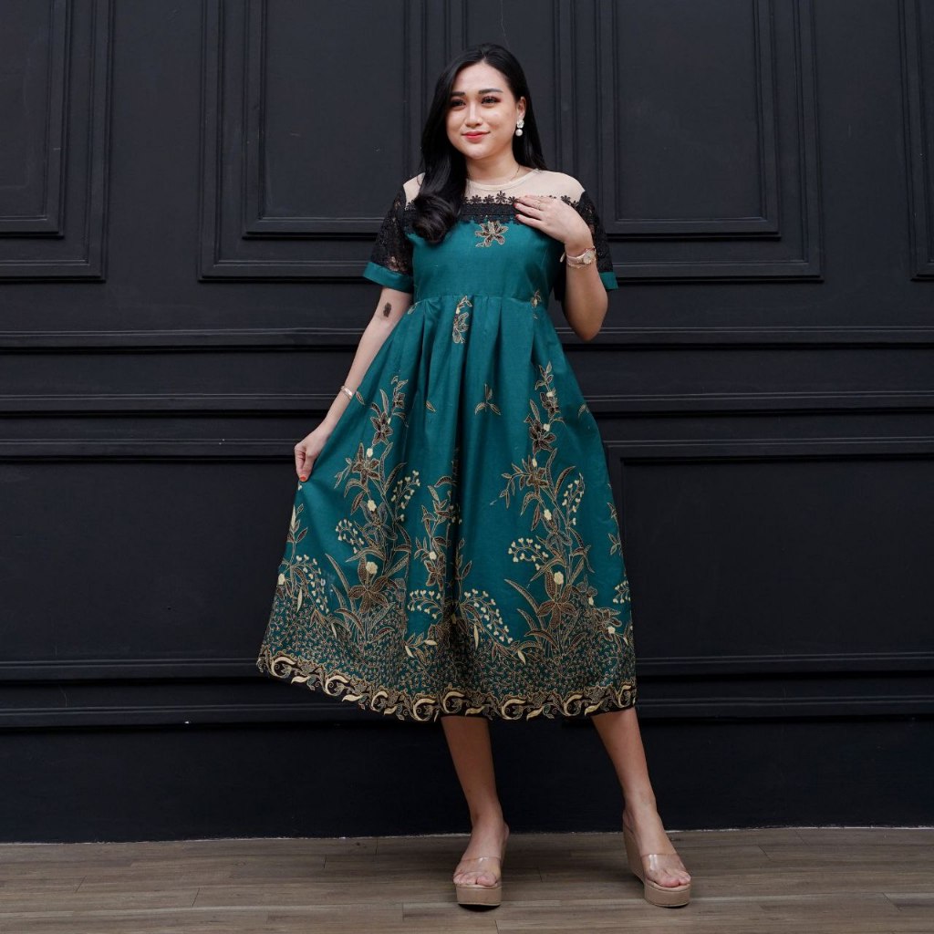 KEMEJA MODERN BATIK DRESS TRENDY COUPLE PARTY DRESS LONG-SLEEVED BATIK  SHIRT BATIK COUPLE SET | Shopee Malaysia