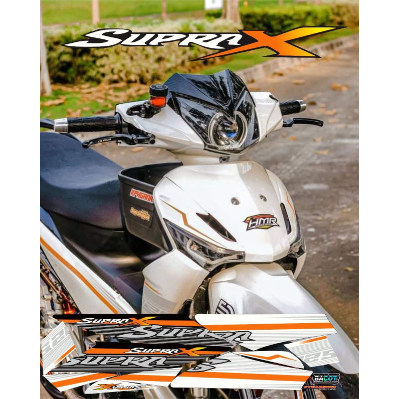 Striping supra x 125 striping Sticker wave 125 | Shopee Malaysia