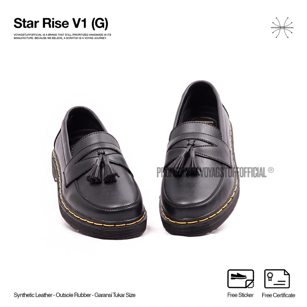 Voyagegstuffofficial - Star Rise V1 Men's Slip On Shoes Penny Loafers ...