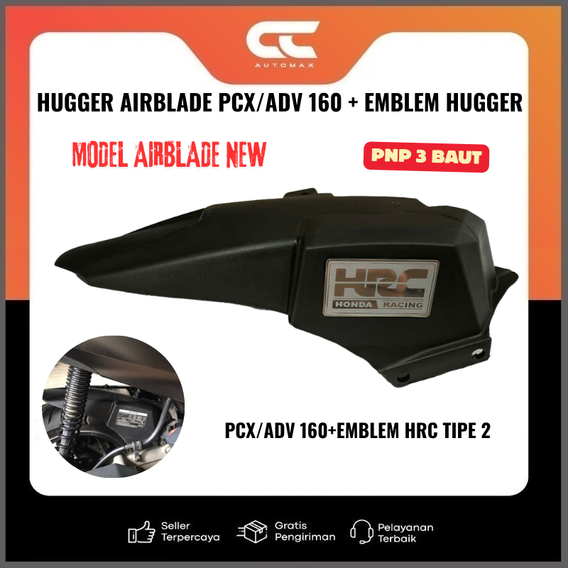 Hugger Airblade Fender Under Adv Pcx Emblem Hugger Air Blade New