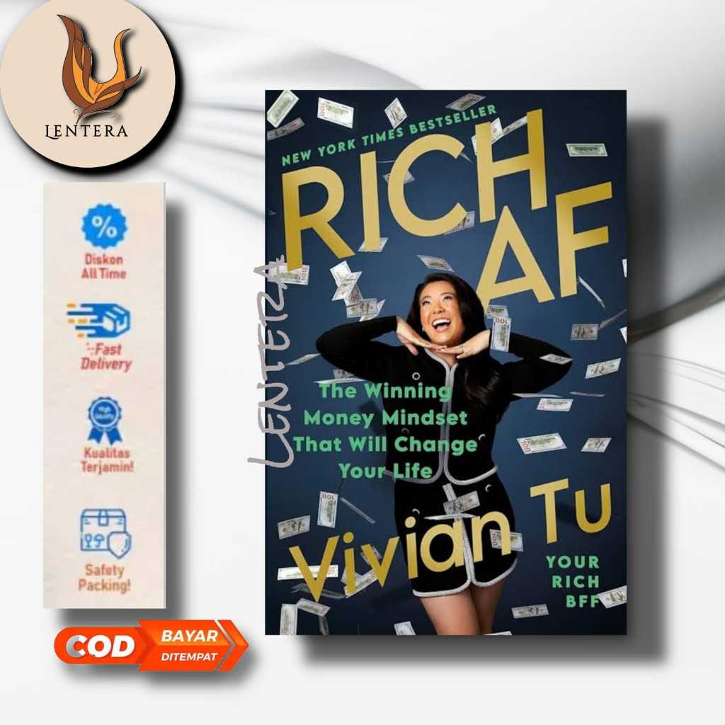 Rich AF The Winning Money Mindset That Will Change Your Life (Vivian Tu ...