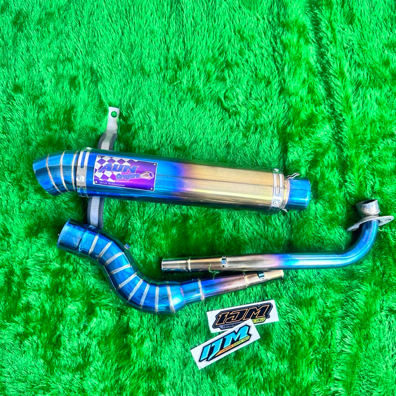 Exhaust Aun FULL BLUEMOON open spec Pipe canister 51mm open specs ...