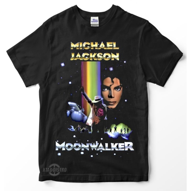 Michael JACKSON MOONWALKER T Shirt rap tees vintage T Shirt Shopee Malaysia