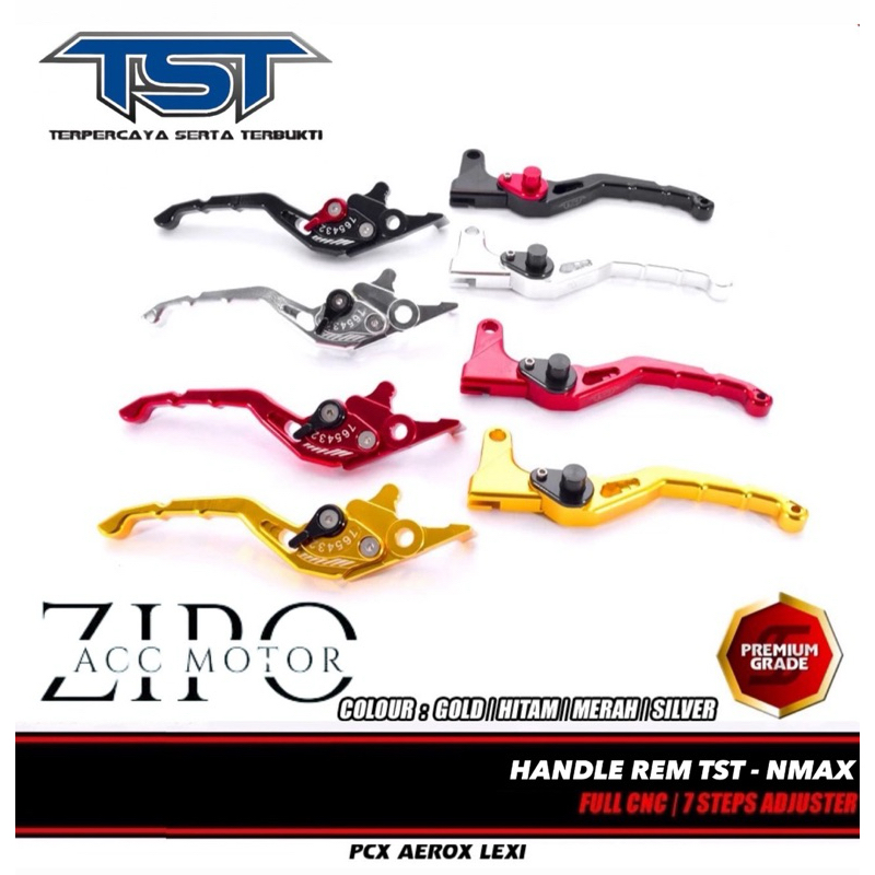 Original TST Brake Lever Brake Handle for Yamaha Nmax Motorcycle with 7 ...