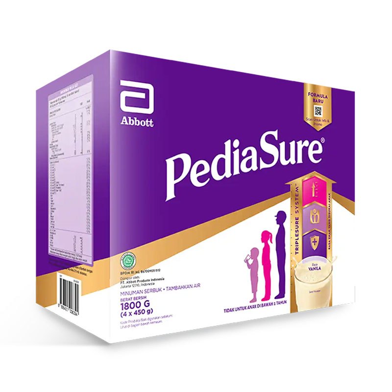 Pediasure TRIPLESURE VANILLA Milk Powder 1800 Grams | Shopee Malaysia