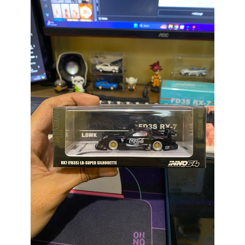 Inno64 Mazda RX7 LBWK Coca Cola Sealed | Shopee Malaysia