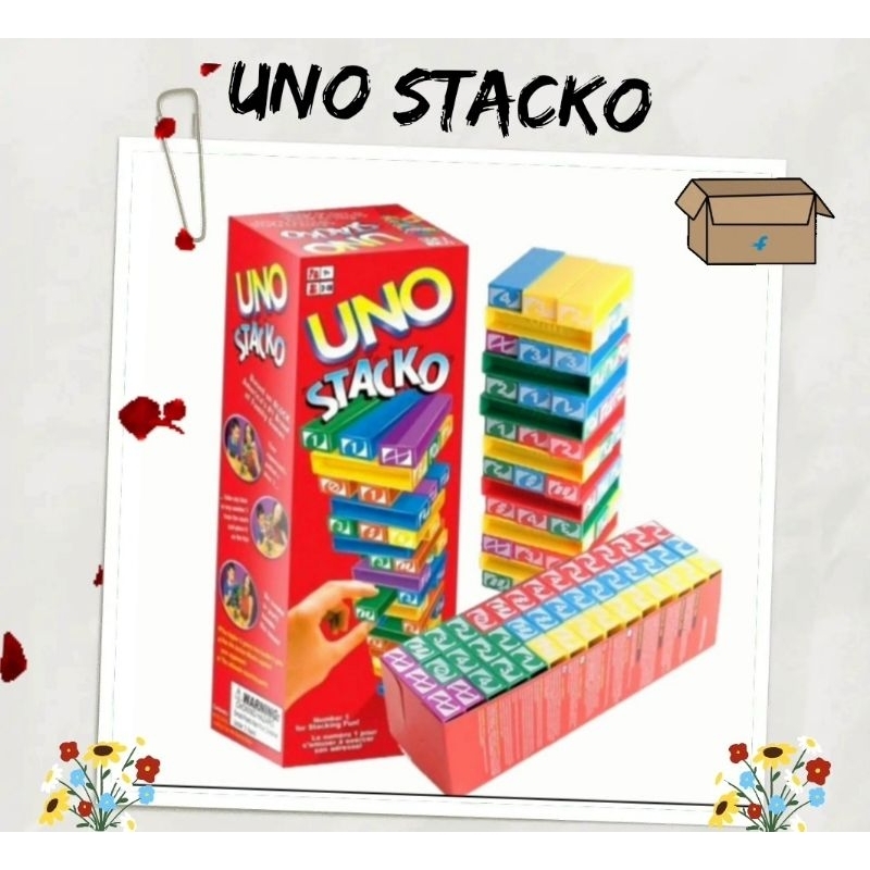 Original uno stacko shopee malaysia