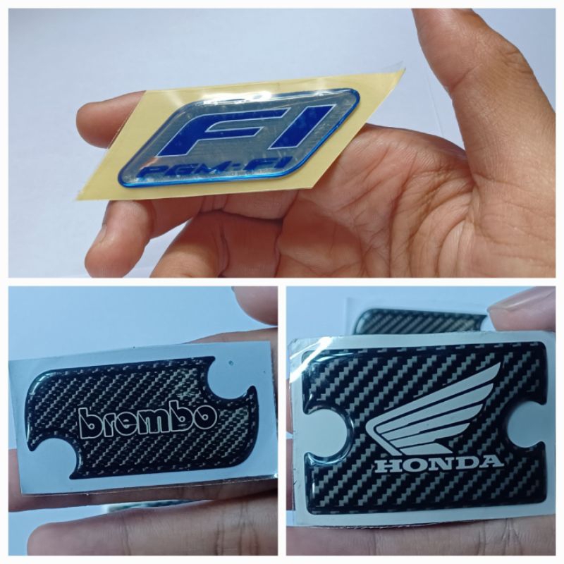 Honda handlebar emblem Sticker and brake fluid | Shopee Malaysia