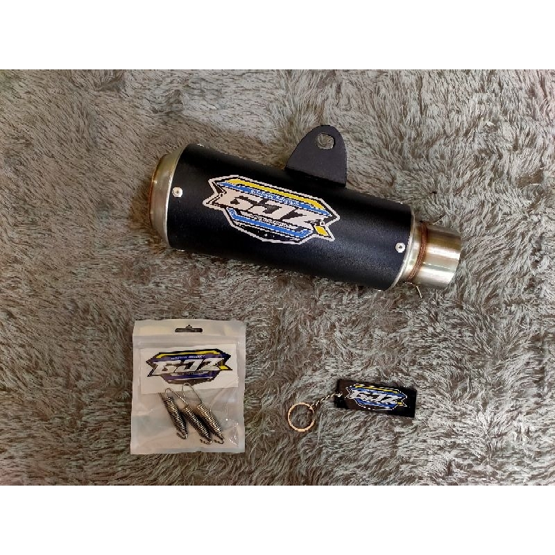 ORIGINAL GJZ RACING EXHAUST TYPE GR9 BLACK | Shopee Malaysia