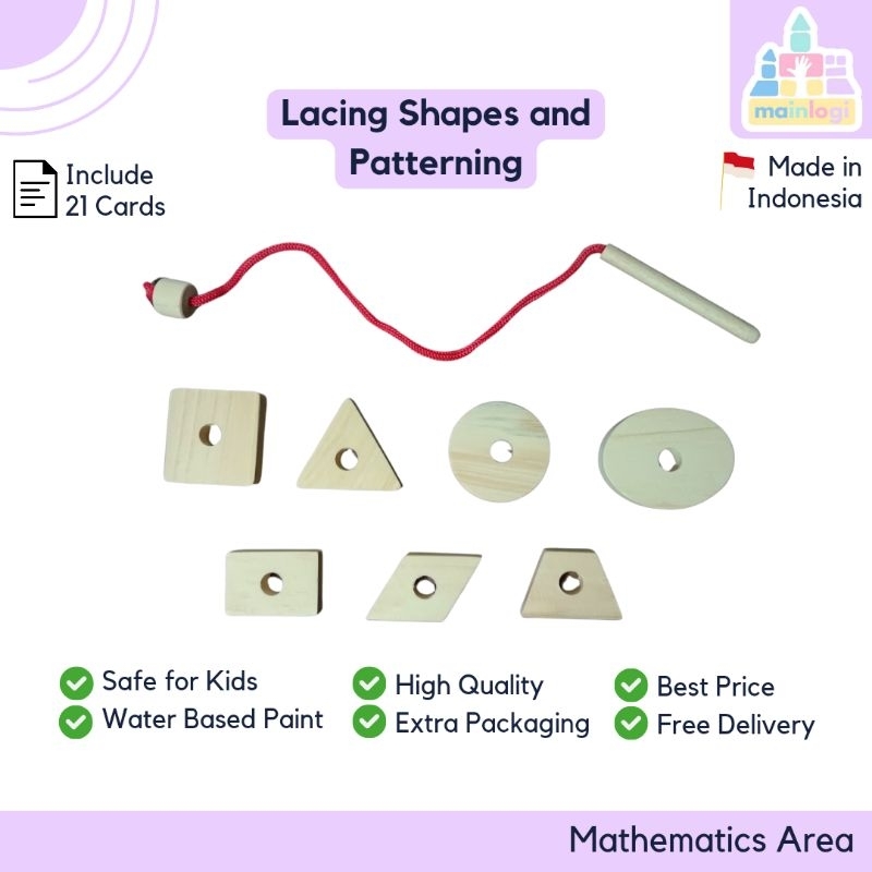 Mainlogi - Children's Educational Toy Meronce and Matching the Shapes ...