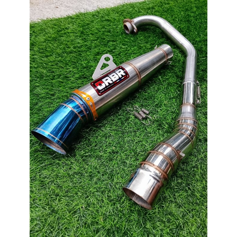 Orbr Pipe canister conical open specs exhaust Pipe for Wave 125 Xrm 110 ...