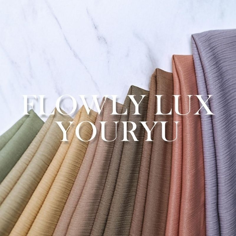 Lux YOURYU CRINKLE FLOWLY FABRIC / CRINKLE PREMIUM | Shopee Malaysia