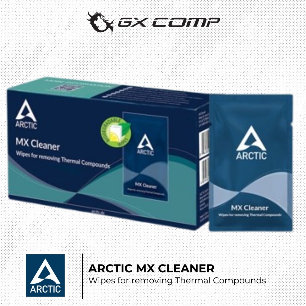 Arctic MX CLEANER - Wipes for removing Thermal Compounds (1 PCS ...
