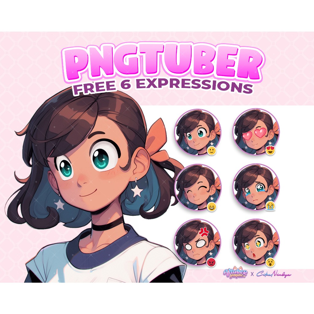 Create Fun Content With PNG Tuber For Live Streaming, Cute Characters ...