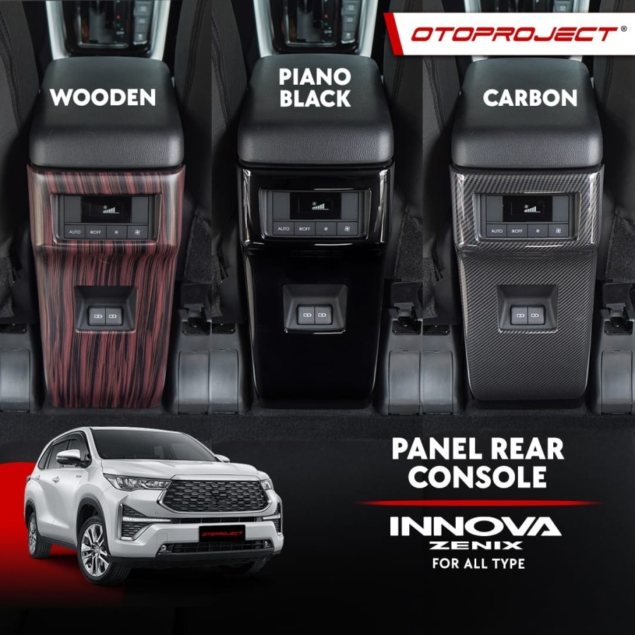 Panel Rear Console AC Innova Zenix 2022 2023 2024 (All Type) Otoproject ...