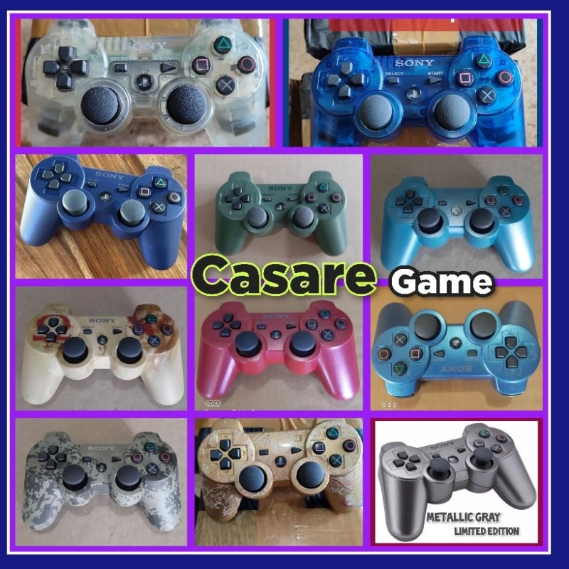 MESIN Ori PS3 Stick Original Special Edition Stick DS3 Color Machine ...