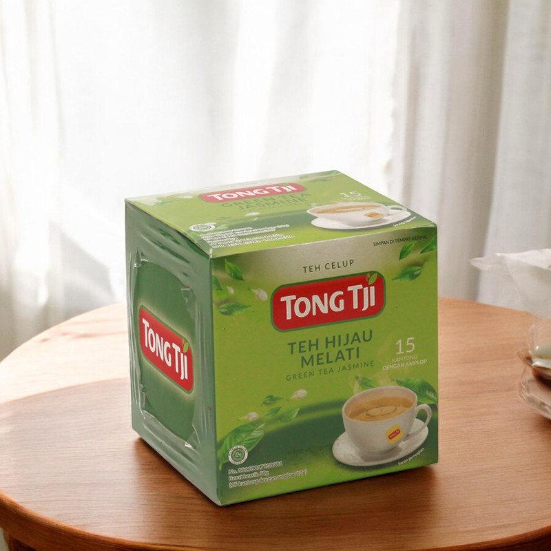Tong Tji Green Tea Jasmine 15s, Tea Bags per Carton Of 24 Packs ...