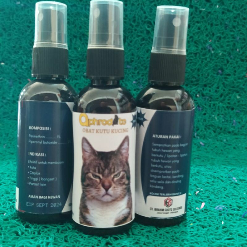 Aphrodite Cat Flea 60ml Safe If Licked Shopee Malaysia