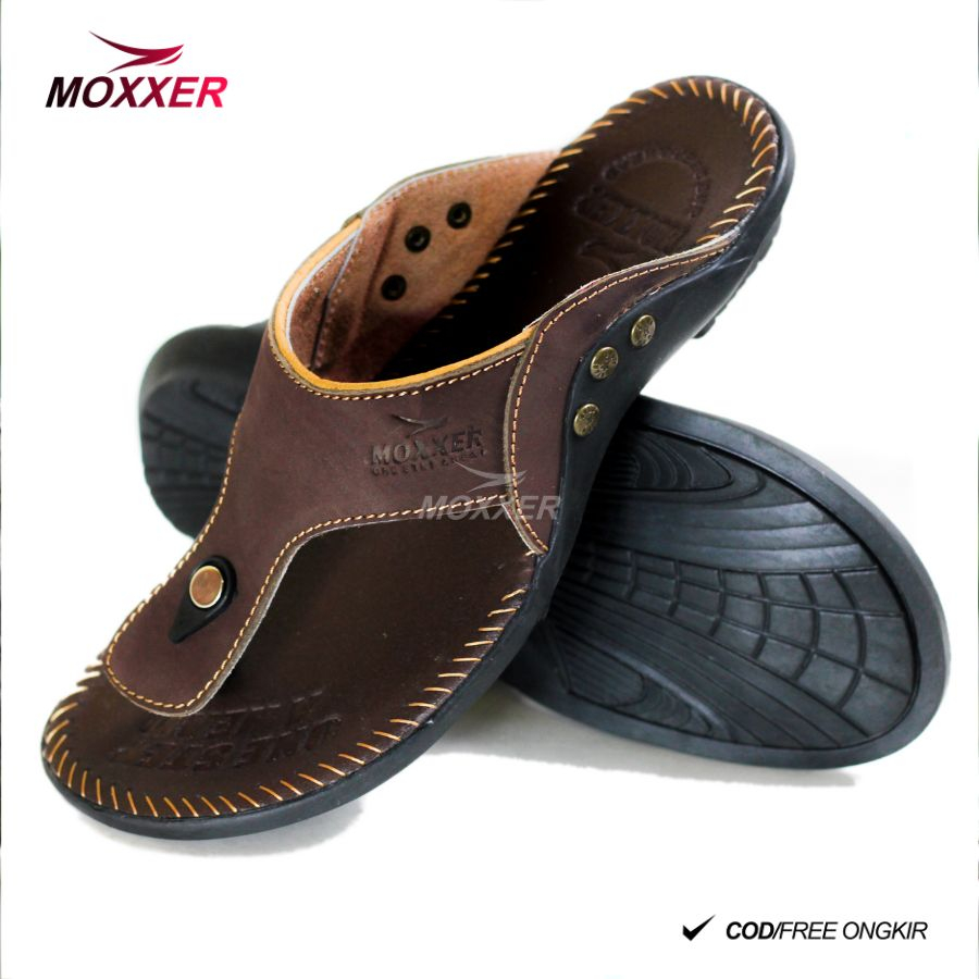 Genuine Leather Flip Flops Latest MOXXER Sandals Genuine Leather Men s