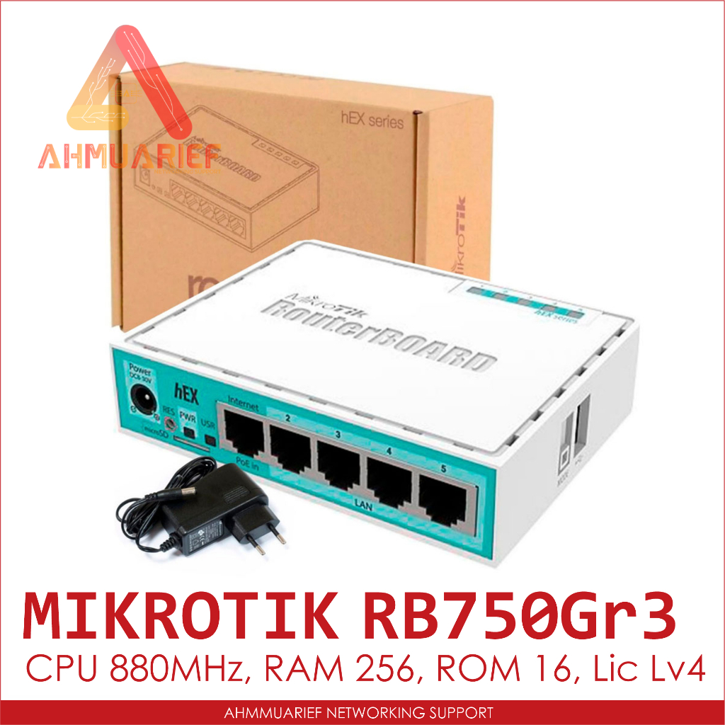 Mikrotik ROUTERBOARD RB750GR3 RB 750GR3 | Shopee Malaysia