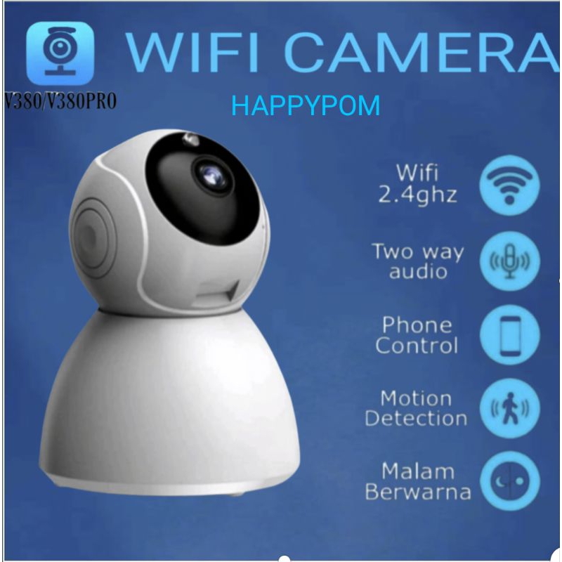 Cctv CAMERA 1080P SNOWMAN 8MP V380PRO WIFI WIRELESS CAMERA | Shopee ...