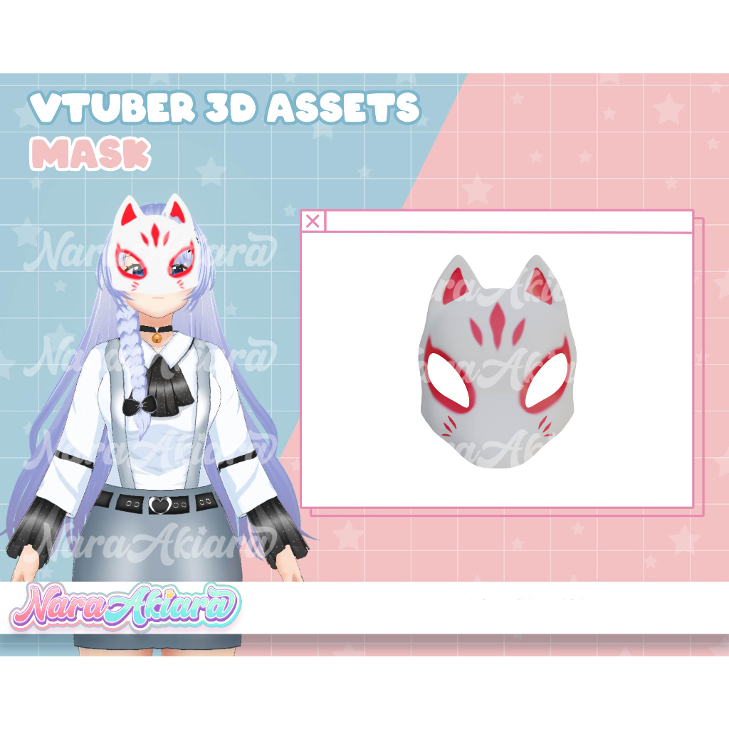 New Appearance With Vroid 3D Streaming Mask, Looks Different From 3D