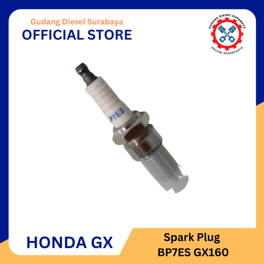 MESIN Spark Plug Gx160 Engine Spark Plug (BP7ES) Shopee Malaysia