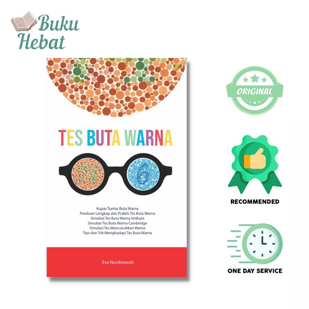 Psychological Book: Color Blind Test | Shopee Malaysia