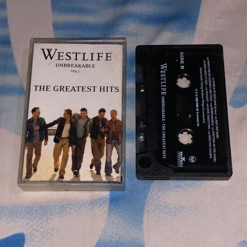 Tape Cassette Westlife Unbreakable The Greatest Hits Shopee Malaysia