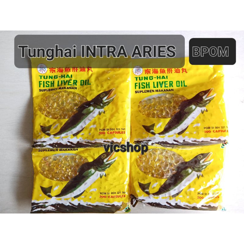 Tunghai Fish Liver Oil 500's/Tung hai Fish Oil Shopee Malaysia
